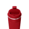 Термокружка 510 мл JOYLUX (ДЖОЙЛЮКС) EVERY DAY, нержавеющая сталь SUS304, силиконовый рукав, красный матовый, 700294 - МСК «Форвард»