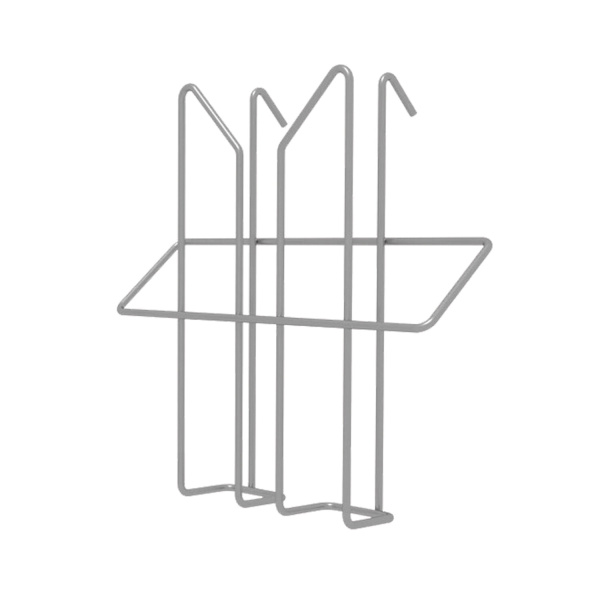 Лоток навесной для стоек ПАРУС, А5 (160х160х50), проволочный, хром, (стойки 290441, 290442) 290444