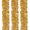 Мишура КОМПЛЕКТ 3 штуки, диаметр 100 мм, длина 2 м, золотистая, 592220 - МСК «Форвард»