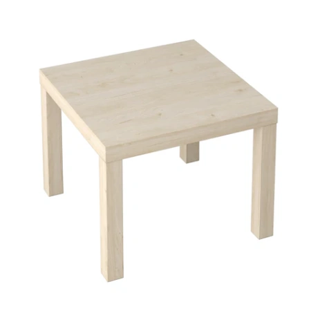 Стол журнальный "Лайк" аналог IKEA (550х550х440 мм), дуб светлый 641922 минпромторг под заказ 8 дней - МСК «Форвард»