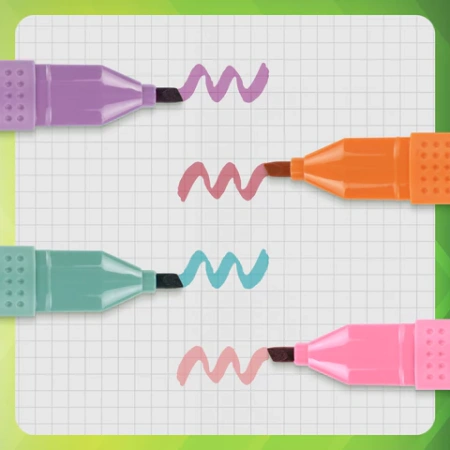 Набор текстовыделителей 4 ПАСТЕЛЬНЫХ ЦВЕТА, АССОРТИ, STAFF College "STICK PASTEL", линия письма 1-4 мм, скошенный наконечник, 152531 - МСК «Форвард»