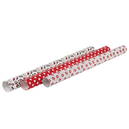 Бумага упаковочная мелованная НАБОР 3 шт., "For Women", 70х100 см, 3 дизайна, ЗОЛОТАЯ СКАЗКА, 592065 - МСК «Форвард»