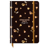 Ежедневник недатированный А5, 136л., 7БЦ BG "Flowery. Black", глянцевая ламинация, отд.фольгой DuА5_64362 376415 - МСК «Форвард»
