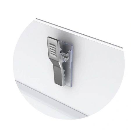 Бейдж горизонтальный ERICH KRAUSE (90х57 мм), с металлической клипсой и булавкой, 7078 231901 - МСК «Форвард»