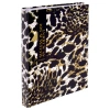 Тетрадь на кольцах А5 165х215 мм, 120 листов, твердый картон, клетка, BRAUBERG, "Leopard", 404712 - МСК «Форвард»