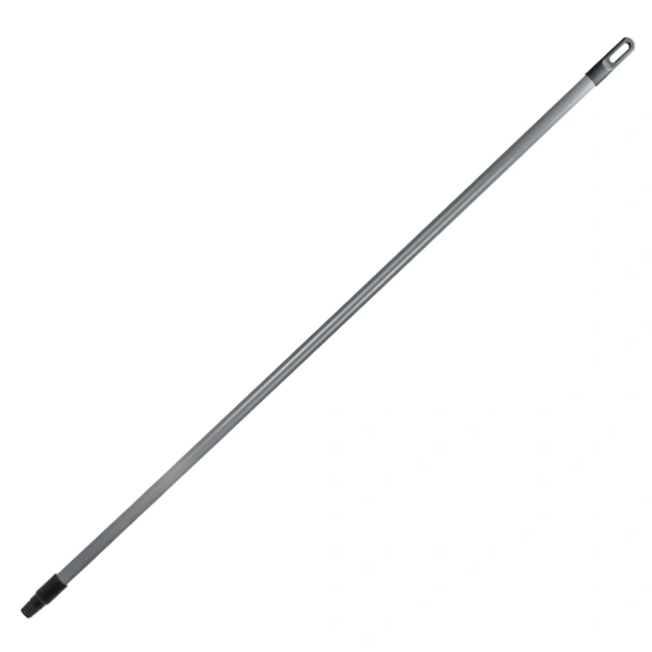 Черенок рукоятка для уборочного инвентаря 120 см, еврорезьба, металлопластик, d=2,2 см, IDEA, М 5141, М 5143 601322