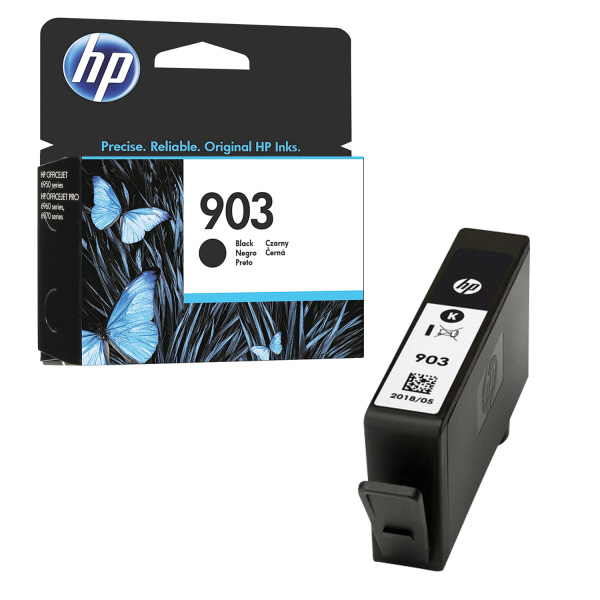 Картридж струйный HP (T6L99AE) OfficeJet 6950/6960/6970, №903, черный, ресурс 300стр., оригинальный 362336 ПОД ЗАКАЗ 8 ДНЕЙ