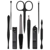 Универсальный набор для маникюра и педикюра 9 в 1 в футляре, MINI, черный карбон, блистер, WBZ (ВБЗ), 609496 - МСК «Форвард»