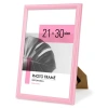 Рамка 21х30 см небьющаяся, багет 17,5 мм, пластик, BRAUBERG "Colorful", розовая, 391248 - МСК «Форвард»