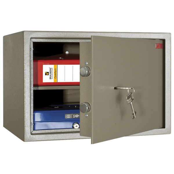 Сейф AIKO "ТМ-30" (в300*ш440*г355мм;16кг), ключевой замок, полка ТМ-30 290687