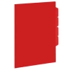 Папка-уголок 3 отделения, жесткая, непрозрачная, А4, BRAUBERG "SPECIAL", красная, 0,15 мм, 273064 - МСК «Форвард»