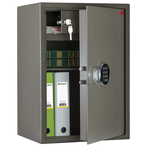 Сейф AIKO "ТМ-63ТEL" (в630*ш440*г355мм;34кг), электронный замок, трейзер, полка ТМ-63ТEL 290690