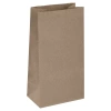 Крафт-пакет бумажный 18х12х29 см, КОМПЛЕКТ 100 шт., плотность 90 г/м2, LAIMA ECO CRAFT, 609683 - МСК «Форвард»