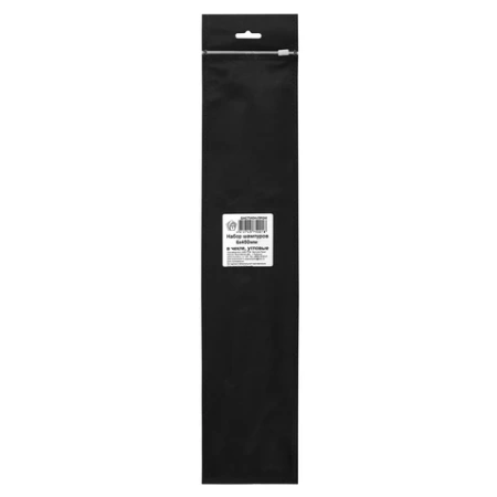 НАБОР угловых шампуров 6 шт. размер 450х10х1 мм, ЧЕХОЛ ДЛЯ ХРАНЕНИЯ В КОМПЛЕКТЕ, нержавеющая сталь, 701733 - МСК «Форвард»