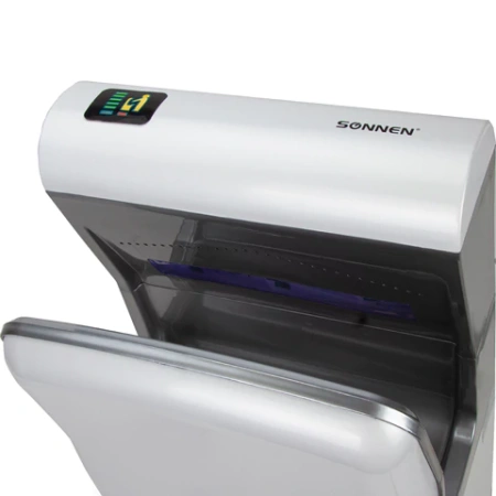 Сушилка для рук SONNEN HD-M6667, 2000 Вт, УФ, погружного типа, время сушки 10 секунд, пластик, 607222 - МСК «Форвард»
