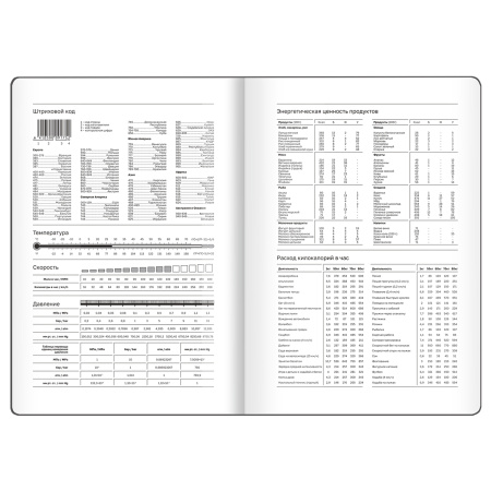 Ежедневник недатированный А5, 136л., 7БЦ BG "Пантера", soft tuch, выборочный лак 376411 - МСК «Форвард»