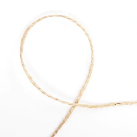 Шпагат джутовый полированный длина 900 м диаметр 2 мм, 3-х ниточный, BRAUBERG, 607946 - МСК «Форвард»