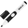 Маркер стираемый для белой доски ЧЕРНЫЙ, BRAUBERG "SOFT", 5 мм, резиновая вставка, 151248 - МСК «Форвард»