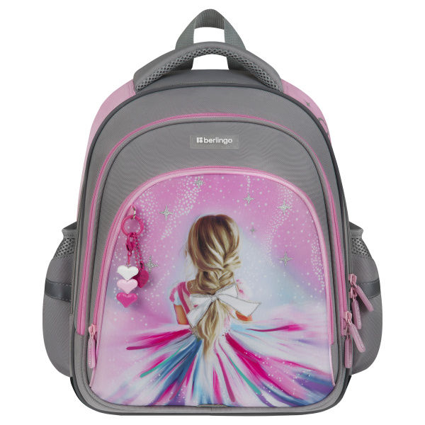 Рюкзак Berlingo OrthoFit "Charming Princess" 37*29*13,5см, 3 отделения, 2 кармана, эргономичная спинка BR-RN-202610 389230