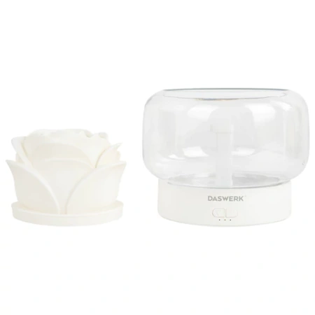 Увлажнитель воздуха аромадиффузор, подсветка и таймер, 400 мл, Аромамасло в ПОДАРОК, DASWERK (ДАСВЕРК), 456848 - МСК «Форвард»