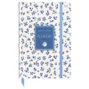жедневник недатированный А5, 136л., 7БЦ BG "Flowery. White", глянцевая ламинация, отд.фольгой 376413 - МСК «Форвард»