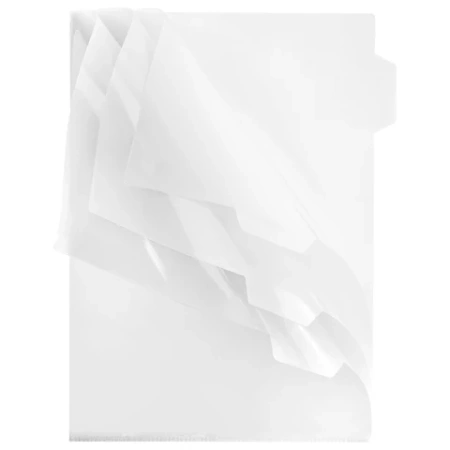 Папка-уголок 3 отделения, жесткая, А4, BRAUBERG "SPECIAL", прозрачная, 0,15 мм, 273062 - МСК «Форвард»