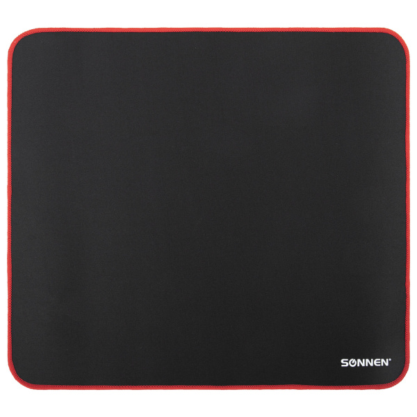 Коврик компьютерный для мыши большой CYBER OUTLAW 400х355х3мм, ткань + резина, SONNEN 513616