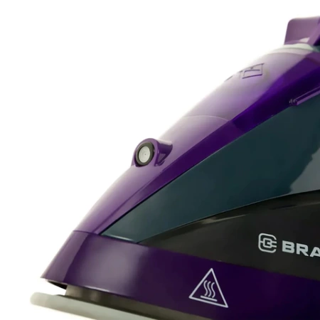 Утюг BRAYER BR4001, OneTemp, 2600 Вт, керамическое покрытие, самоочистка, антикапля, автоотключение, антинакипь 456107 - МСК «Форвард»