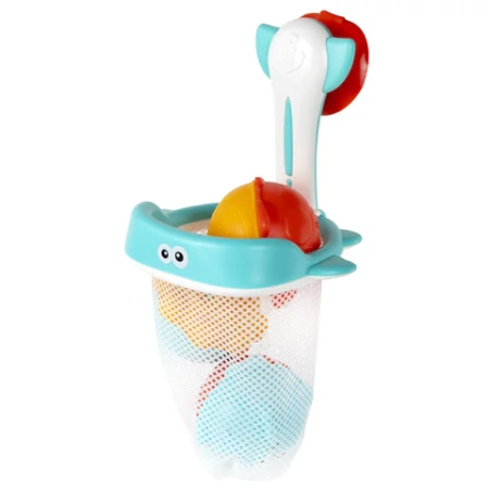 Игрушки для ванной, 17 штук, БОЛЬШОЙ НАБОР, с сетью для хранения, BRAUBERG KIDS, 665187 - МСК «Форвард»