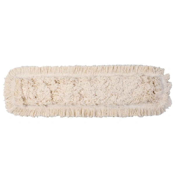 Насадка МОП плоская 60см для швабры-рамки, карманы, хлопок, VILEDA ДастМоп, 118102 602134