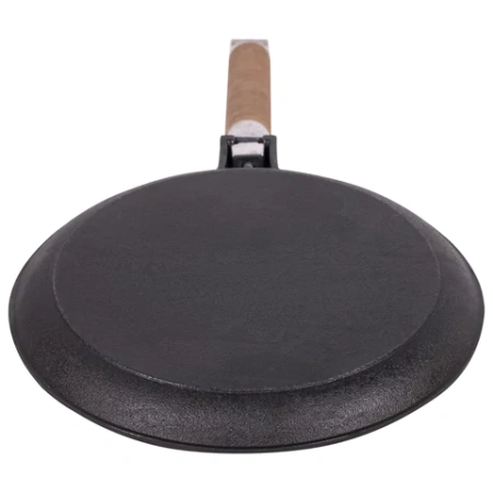 Сковорода блинная чугунная 22 см со съемной ручкой (подходит для индукции), ГАРДАРИКА, 0822 700727 - МСК «Форвард»