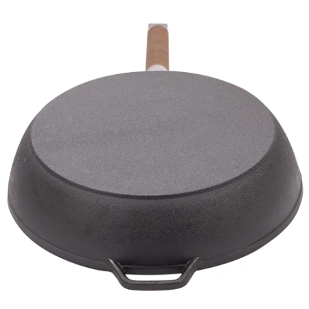 Сковорода сотейник чугунная 28 см со съемной ручкой (подходит для индукции), ГАРДАРИКА, 0328 700728 - МСК «Форвард»