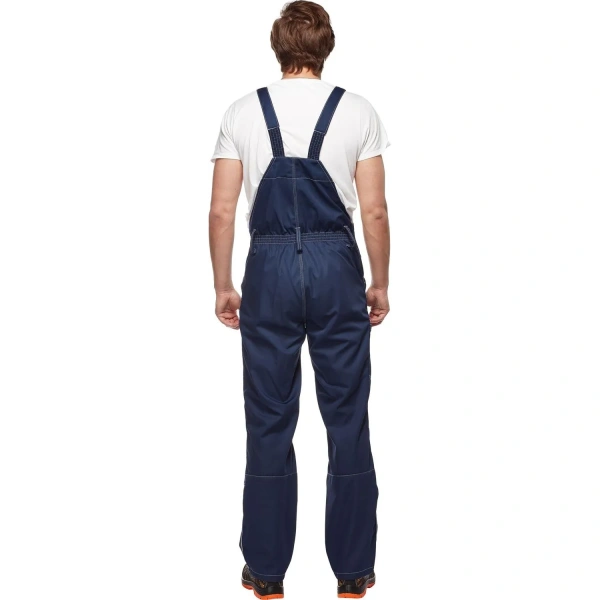 Полукомбинезон рабочий летний мужской л34-ПК со светоотражающим кантом синий (размер 96-100 (48-50), рост 170-176) 1724741 минпромторг - МСК «Форвард»