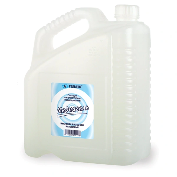 Гель для УЗИ 5кг ГЕЛЬТЕК МЕДИАГЕЛЬ высокой вязкости, бесцветный,630081