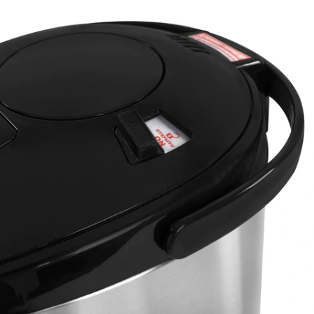 Термопот SONNEN TP-50, 5 л, 900 Вт, 1 температурный режим, 3 режима подачи воды, сталь, белый/серебро, 456711 - МСК «Форвард»