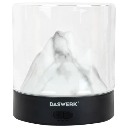 Увлажнитель воздуха аромадиффузор, подсветка и таймер, 300 мл, Аромамасло в ПОДАРОК, DASWERK (ДАСВЕРК), 456847 - МСК «Форвард»