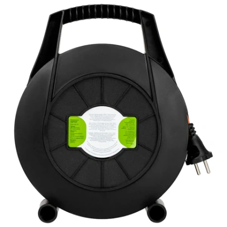 Удлинитель на катушке ЭРА BPx-4, 4 розетки без заземления, с выключателем, 20 м, 2x0,75 мм, 1300 Вт, 4-2x0,75-20m 514132 - МСК «Форвард»