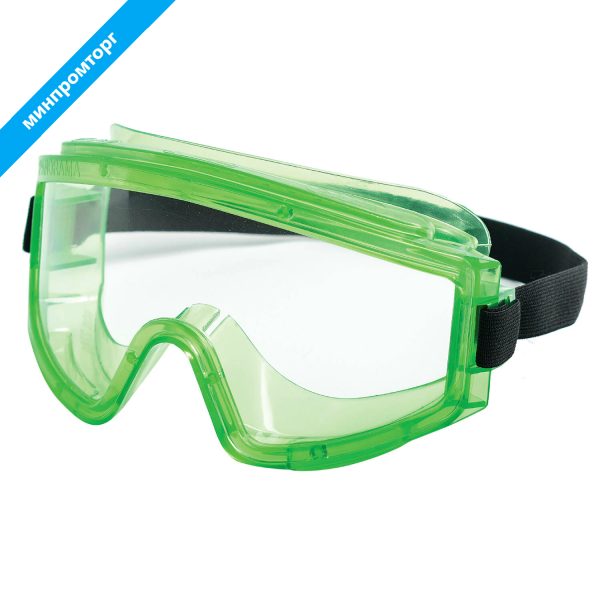 Очки защитные закрытые, прозрачные, герметичные, поликарбонат, РОСОМЗ ЗНГ1 Panorama, 22111 671029 
