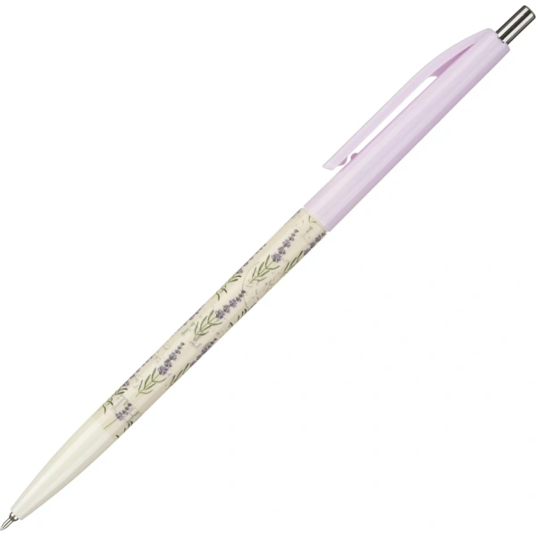 Ручка шариковая автоматическая M&G Lavender СИНЯЯ 0,35мм ассорти 1545296 - МСК «Форвард»