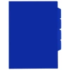 Папка-уголок 3 отделения, жесткая, непрозрачная, А4, BRAUBERG "SPECIAL", синяя, 0,15 мм, 273063 - МСК «Форвард»