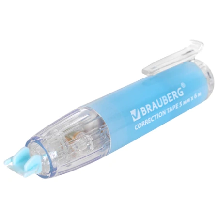 Корректирующая лента BRAUBERG PASTEL 360, 5 мм х 6 м, ассорти, автоматическая, блистер, 272662 - МСК «Форвард»