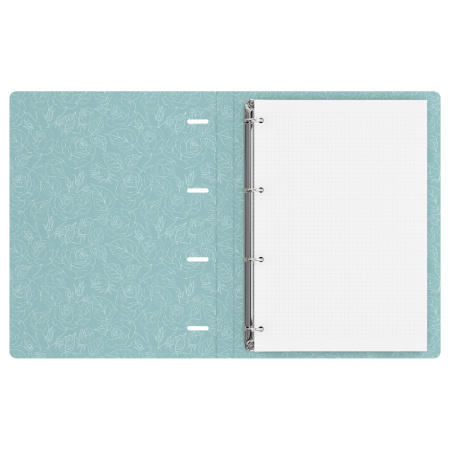 Тетрадь на кольцах А4, 120л., BG "Розы", картон, матовая ламинация 382717 - МСК «Форвард»