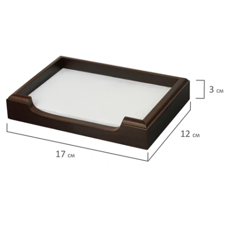 Набор подарочный настольный BESTAR "Artemis" из дерева, 10 предметов, цвет "орех", 236357 - МСК «Форвард»