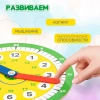 Деревянная игрушка "Умные часы", BRAUBERG KIDS, 665263 - МСК «Форвард»
