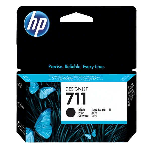 Картридж струйный для плоттера HP (CZ129A) DesignJet T120/T520, №711, черный, ориг. CZ129A 361141 ПОД ЗАКАЗ 8ДНЕЙ