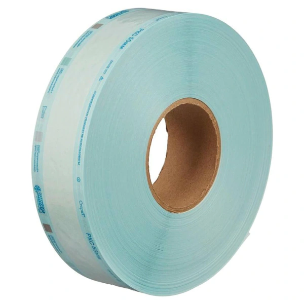 Рулон комбинированный плоский ВИНАР СТЕРИТ, для ПАР/ГАЗ стерилизации, 50ммх200м, 630442