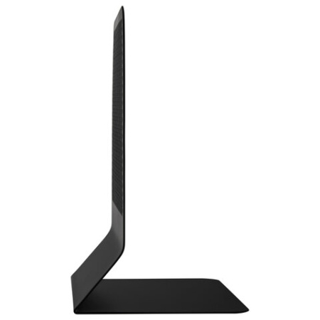 Держатель (ограничитель) подставка для книг BRAUBERG "Germanium Original", КОМПЛЕКТ 2 штуки, металл, 237978 - МСК «Форвард»