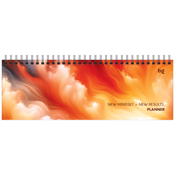 Планинг недатированный 56 листов, 285*100 мм, картон, BG "Образ мышления"  - МСК «Форвард»