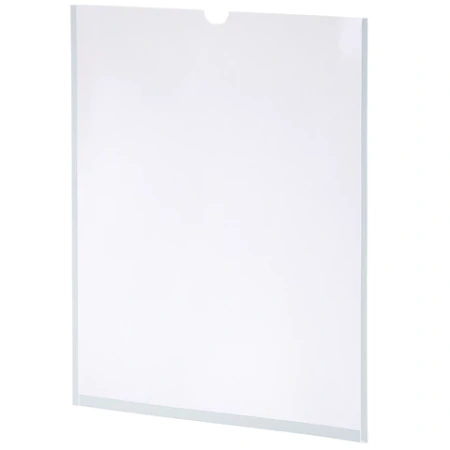 Карманы информационные самоклеящиеся, А4, вертикальные, КОМПЛЕКТ 10 шт., ПЭТ, 0,3 мм, STAFF, 291280 - МСК «Форвард»