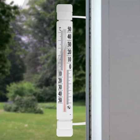 Термометр оконный, "ЛИПУЧКА", диапазон измерения: от -50 до +50 °C, ПТЗ, ТБ-223 671370 - МСК «Форвард»